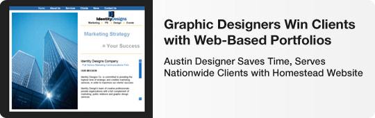 Graphic Designers Win Clients with Web-Based Portfolios